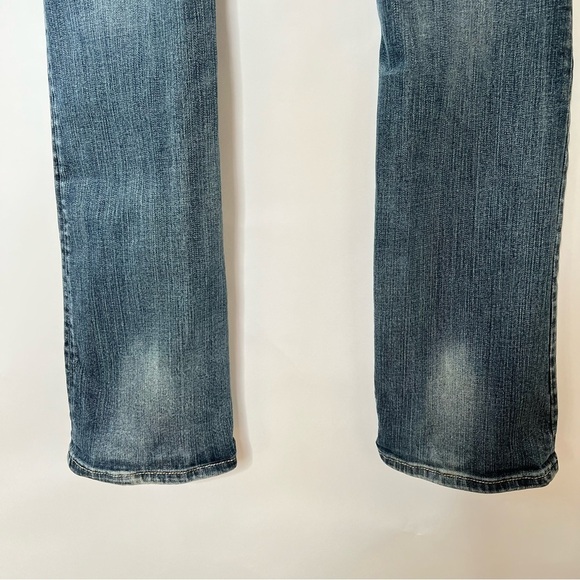 Tuff Don’t Fence Me In Western Medium Wash Low Rise Size 27/37 Cowgirl Denim - Picture 6 of 12